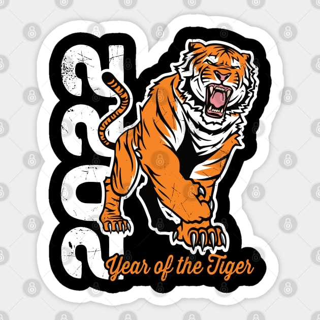 Year of the Tiger 2022 Sticker by RadStar